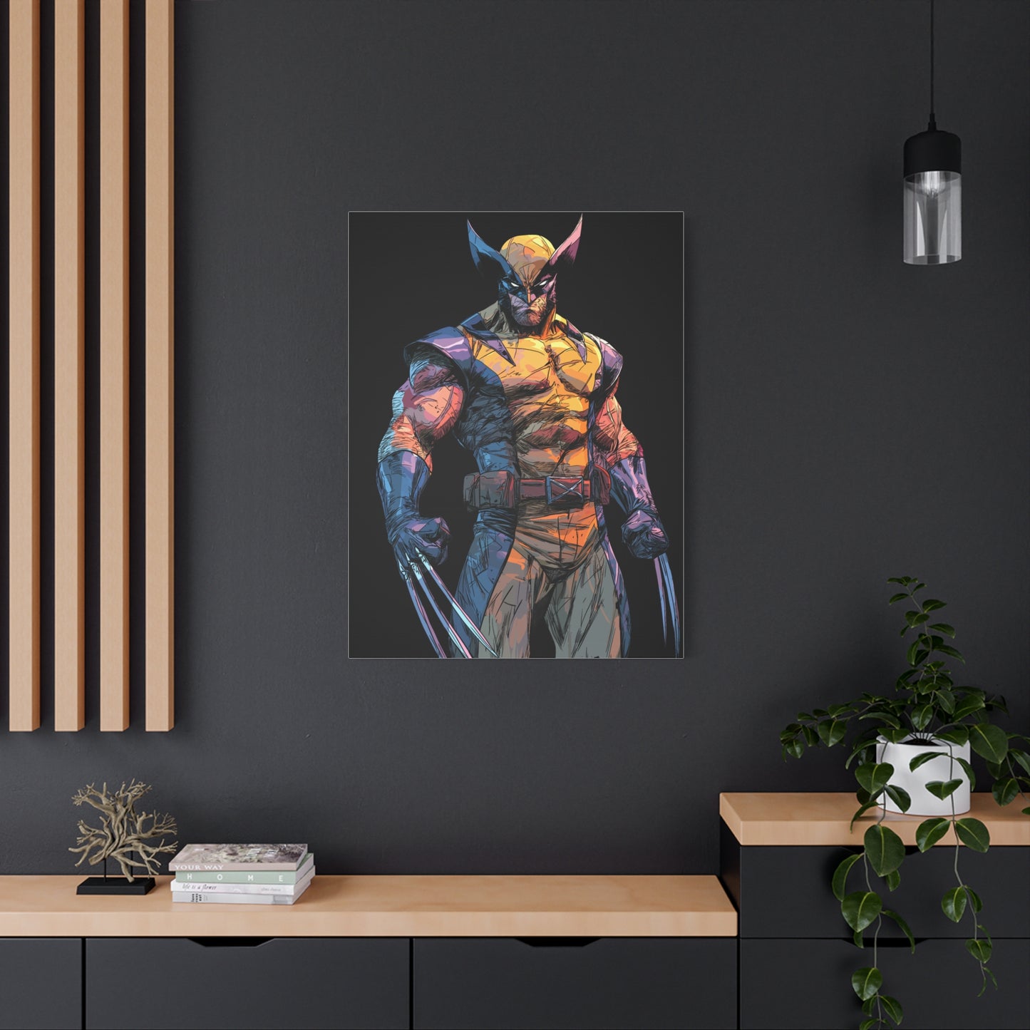 The Loner - Matte Stretched Canvas Print