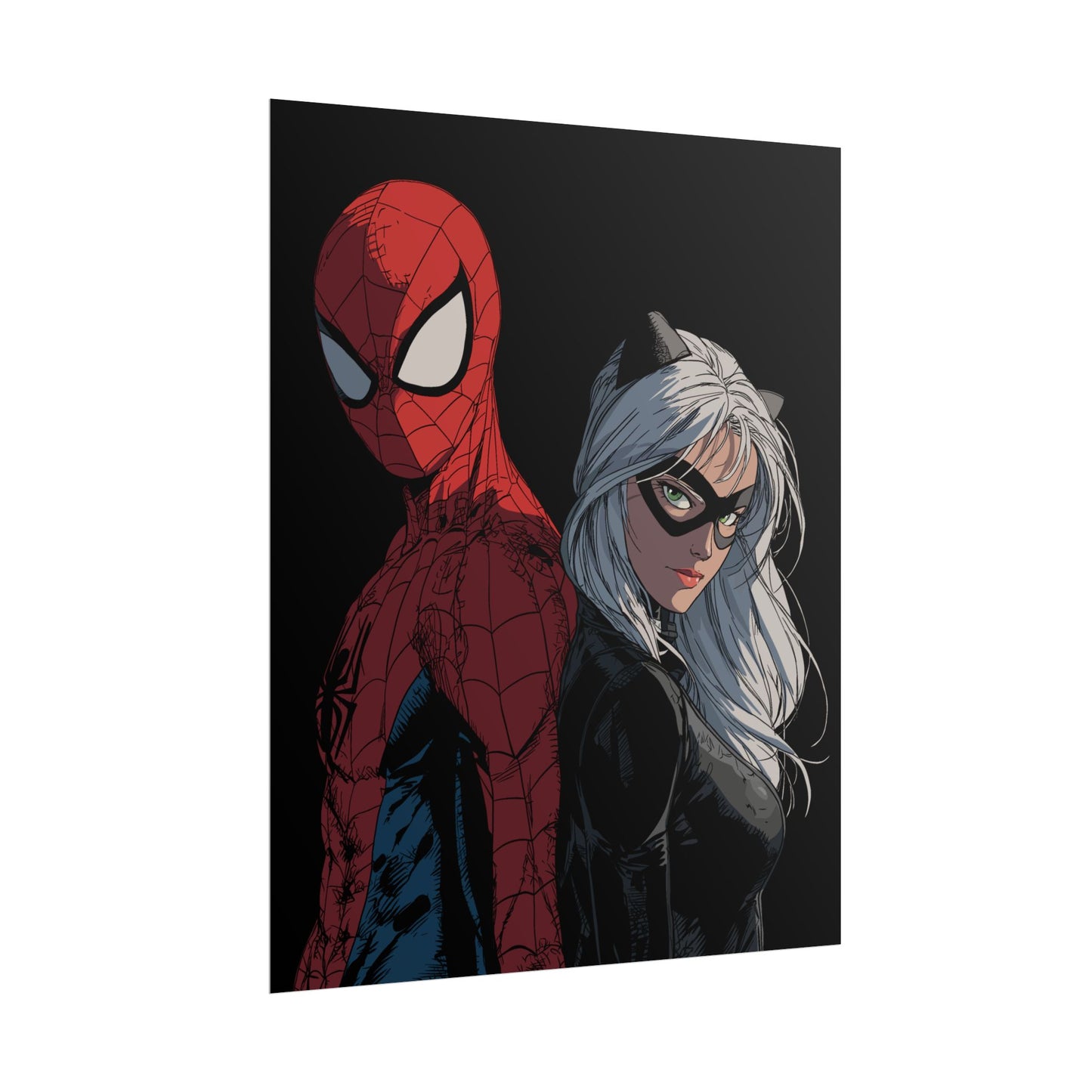Spider-Man & Black Cat Rolled Poster