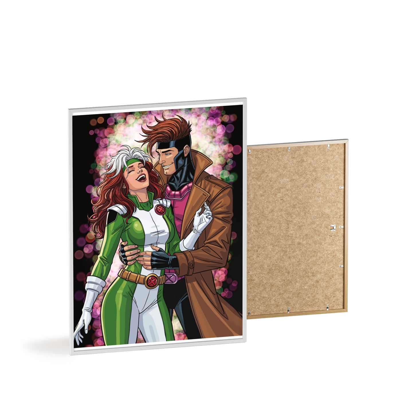 Thief & Belle - Poster with Wooden Frame