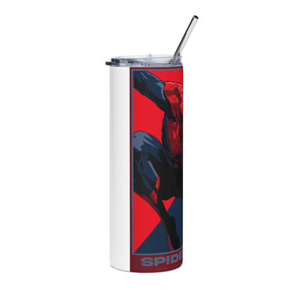 Spider-Man Red Action 20oz Stainless Steel Tumbler