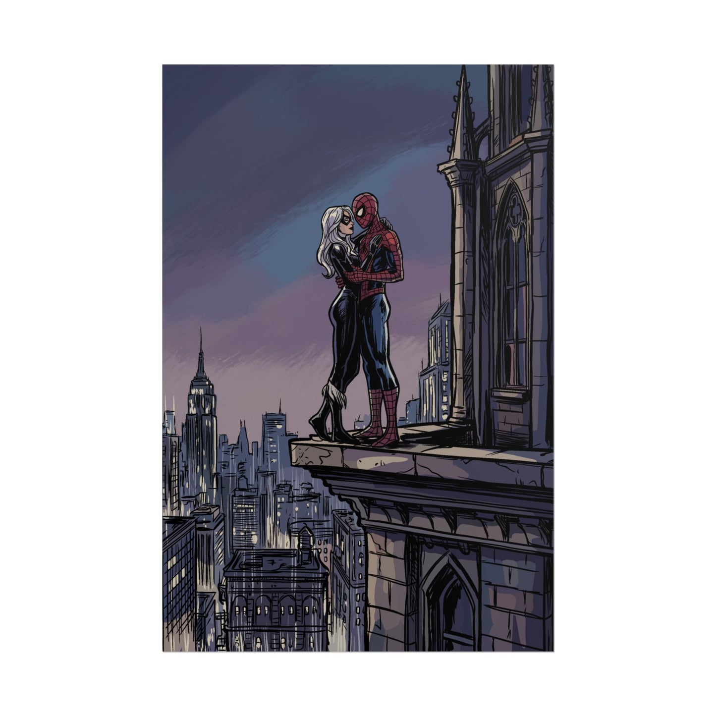 The Spider & The Cat #2 - Poster