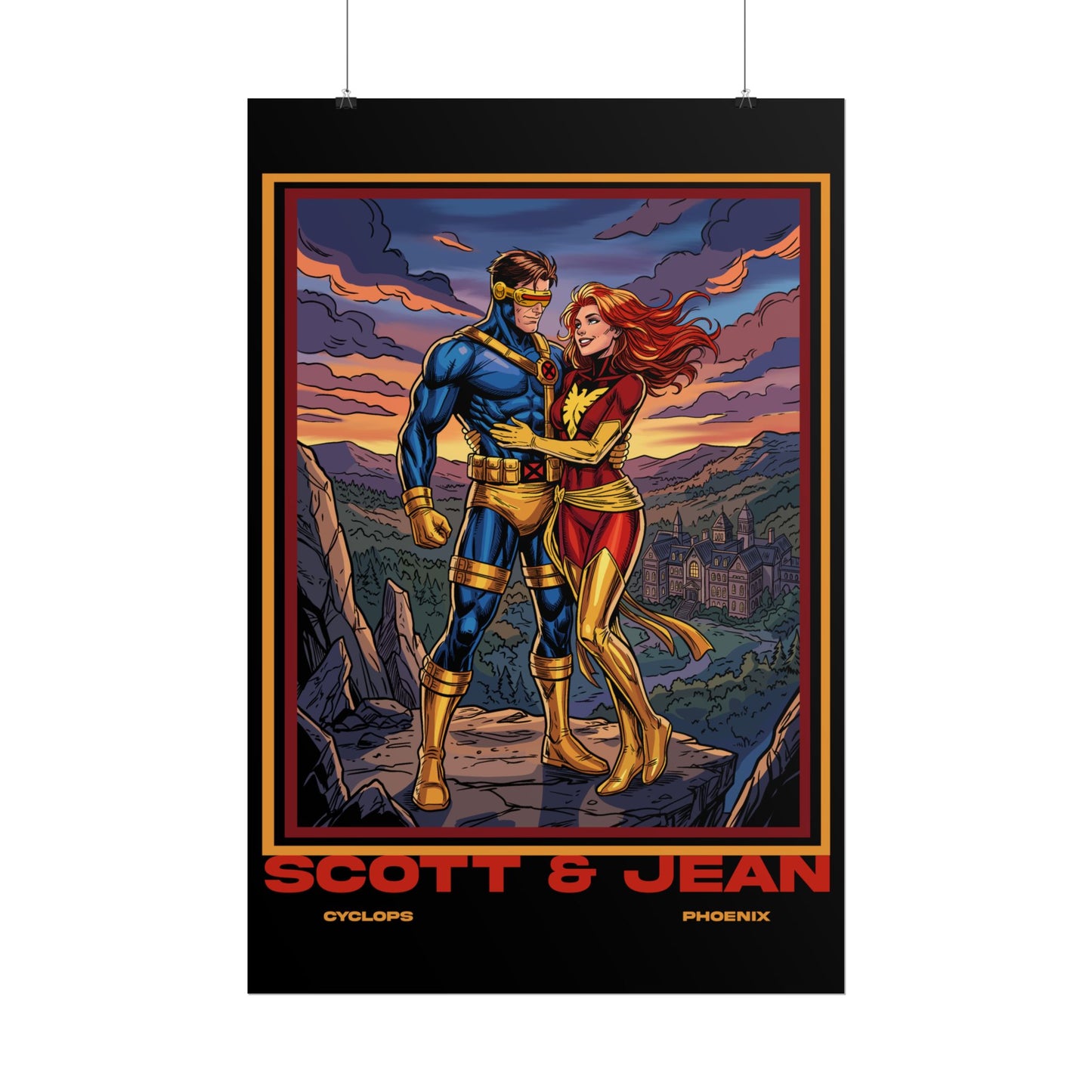 Scott and Jean Comic Art