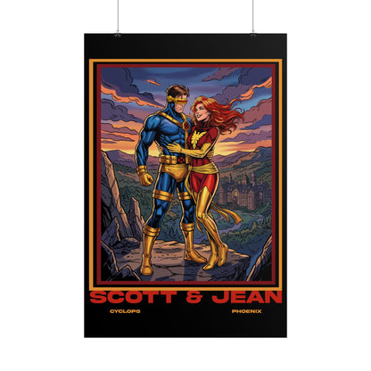 Scott and Jean Comic Art