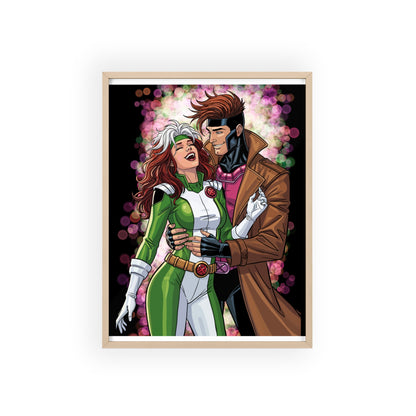 Thief & Belle - Poster with Wooden Frame