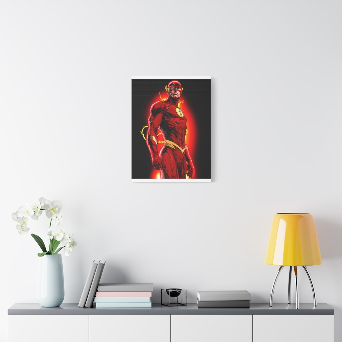 Scarlet Speed - Matte Canvas Print