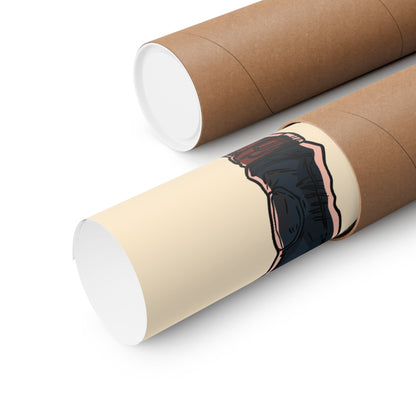 Brooklyn vs Queens - Matte Poster