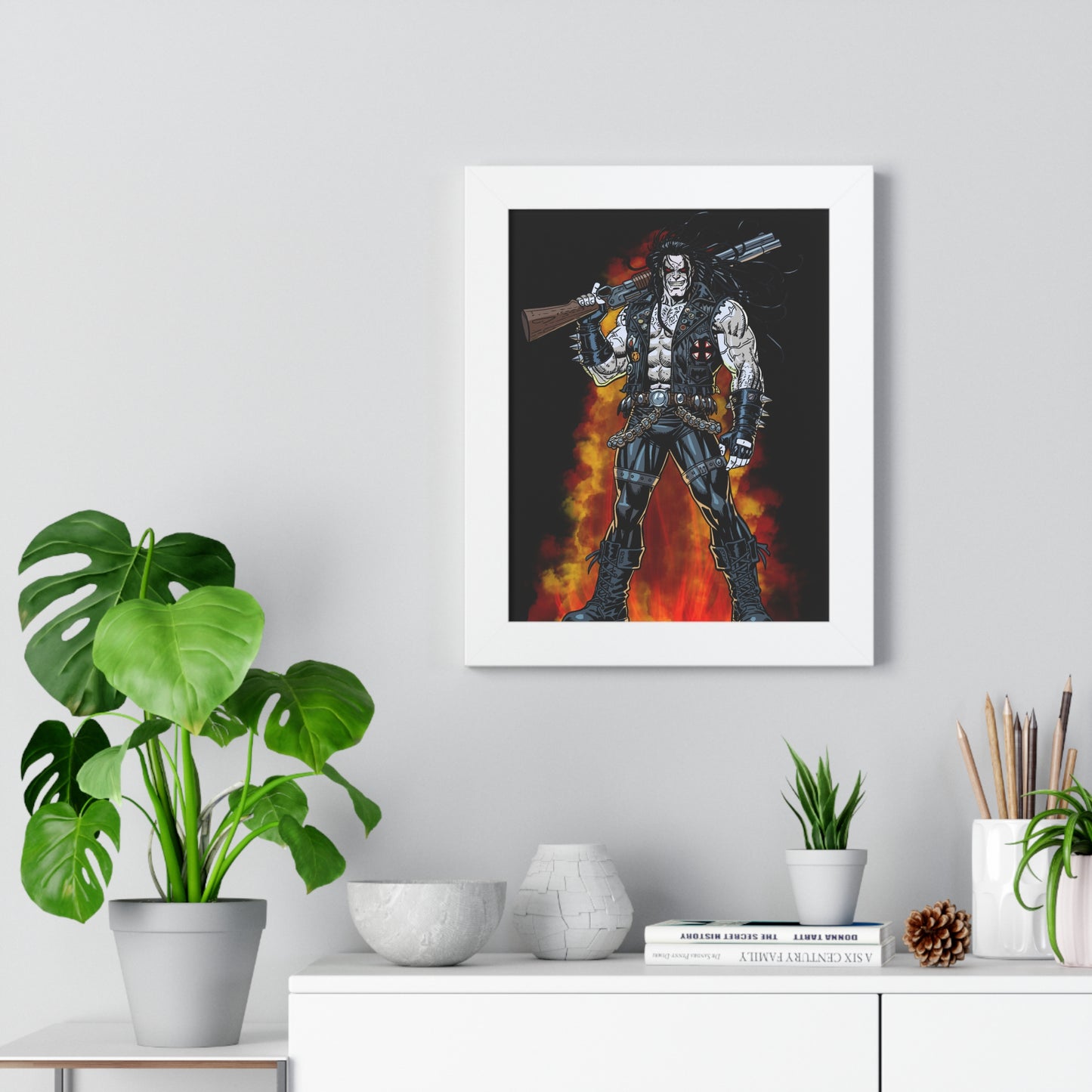 The Main Man Bounty Hunter - Framed Poster