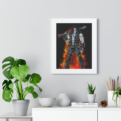 The Main Man Bounty Hunter - Framed Poster