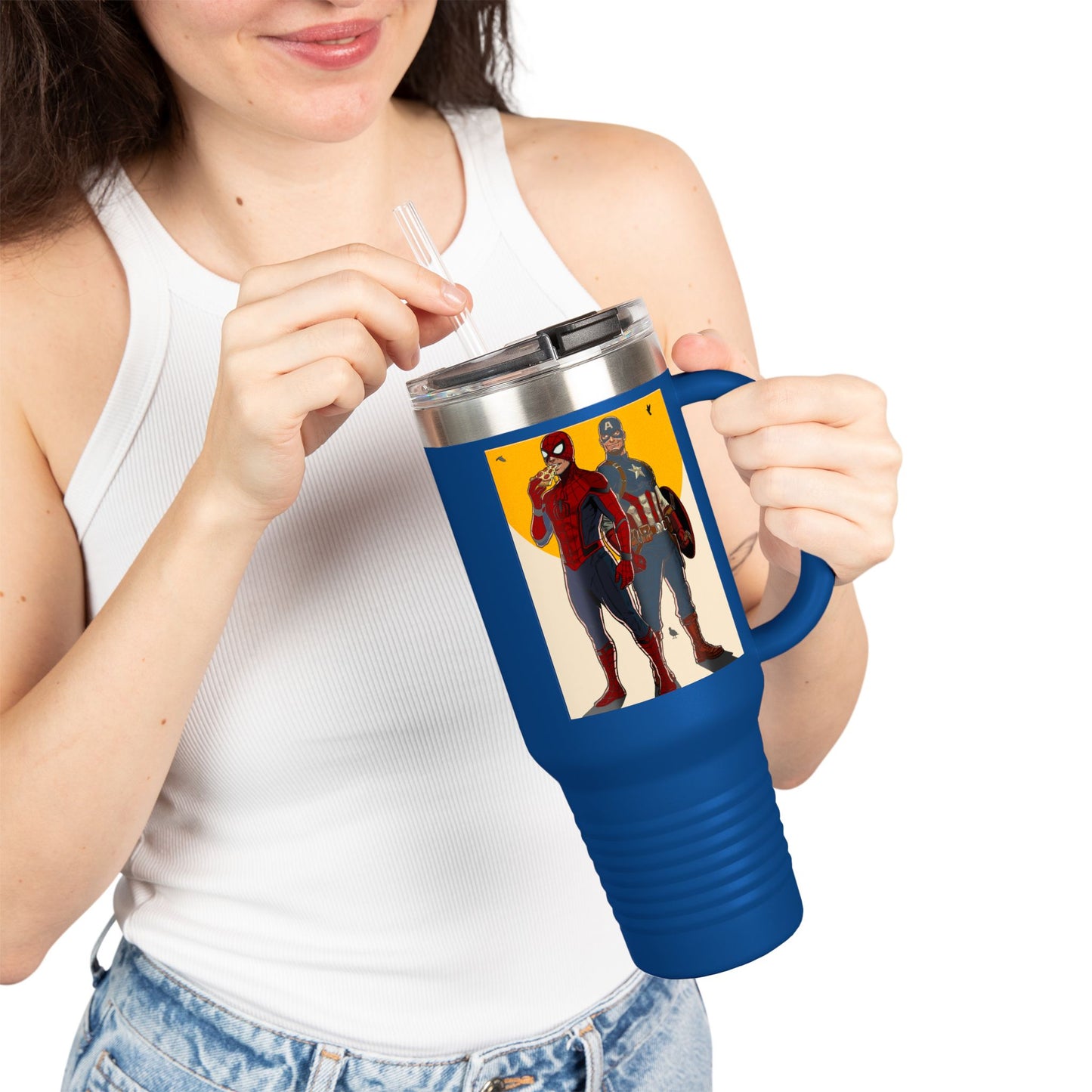 Brooklyn vs Queens - 40oz Insulated Travel Mug