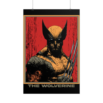 Wolverine Cinematic Rolled Poster