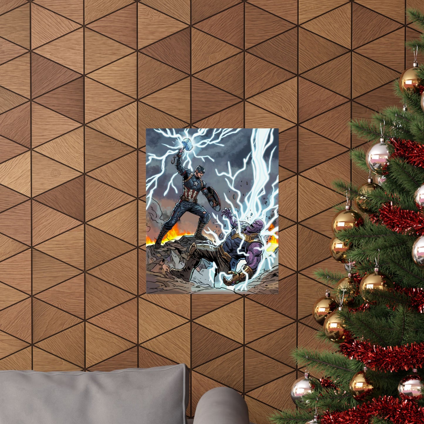 Cap & Mad Titan - Poster