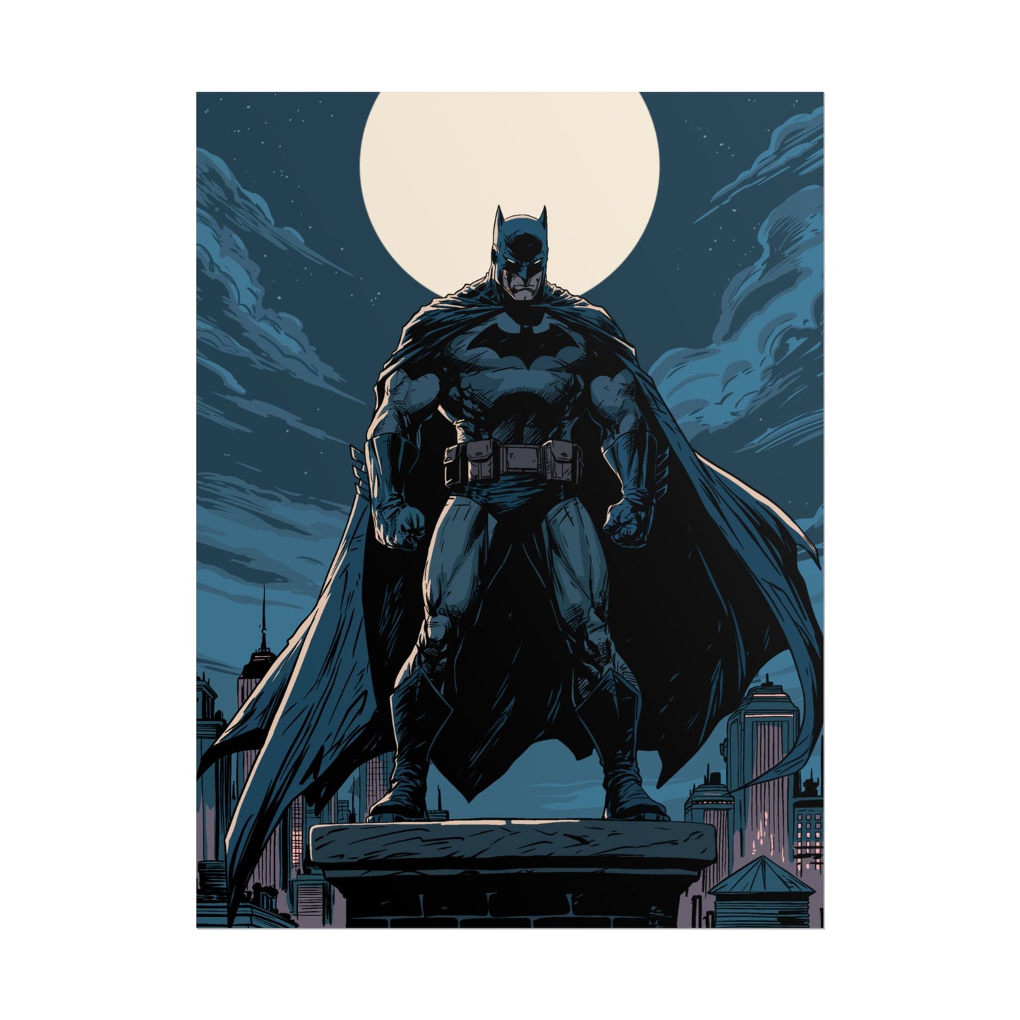 Batman Moonlight Poster