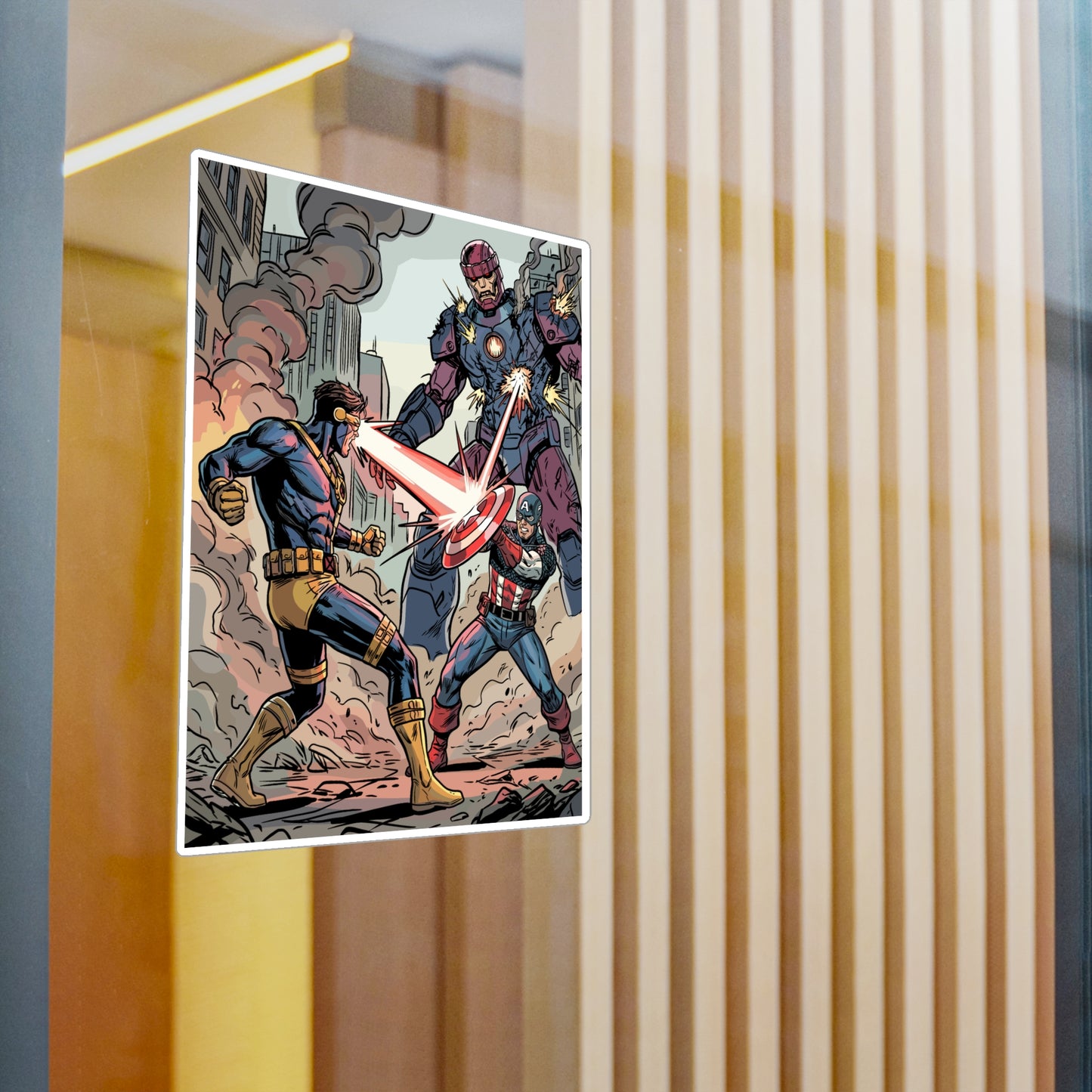 Steve & Scott Teamup - Sticker