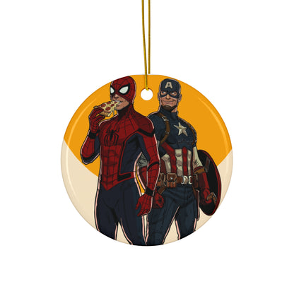 Brooklyn vs Queens - Ceramic Ornament