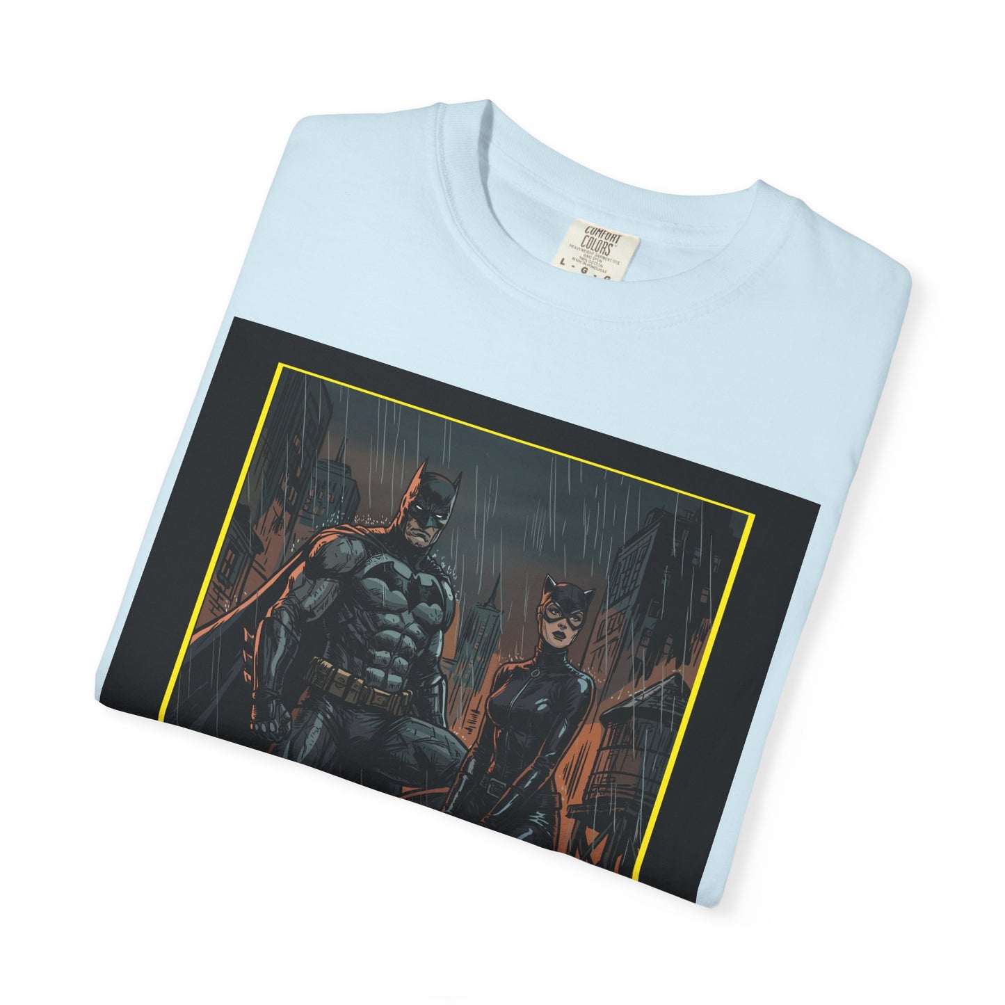 “The Bat & The Cat” Vintage Comic Poster Tee