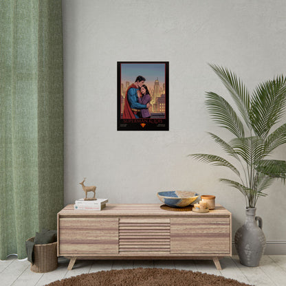 Superman & Lois Vintage Romance Wall Art