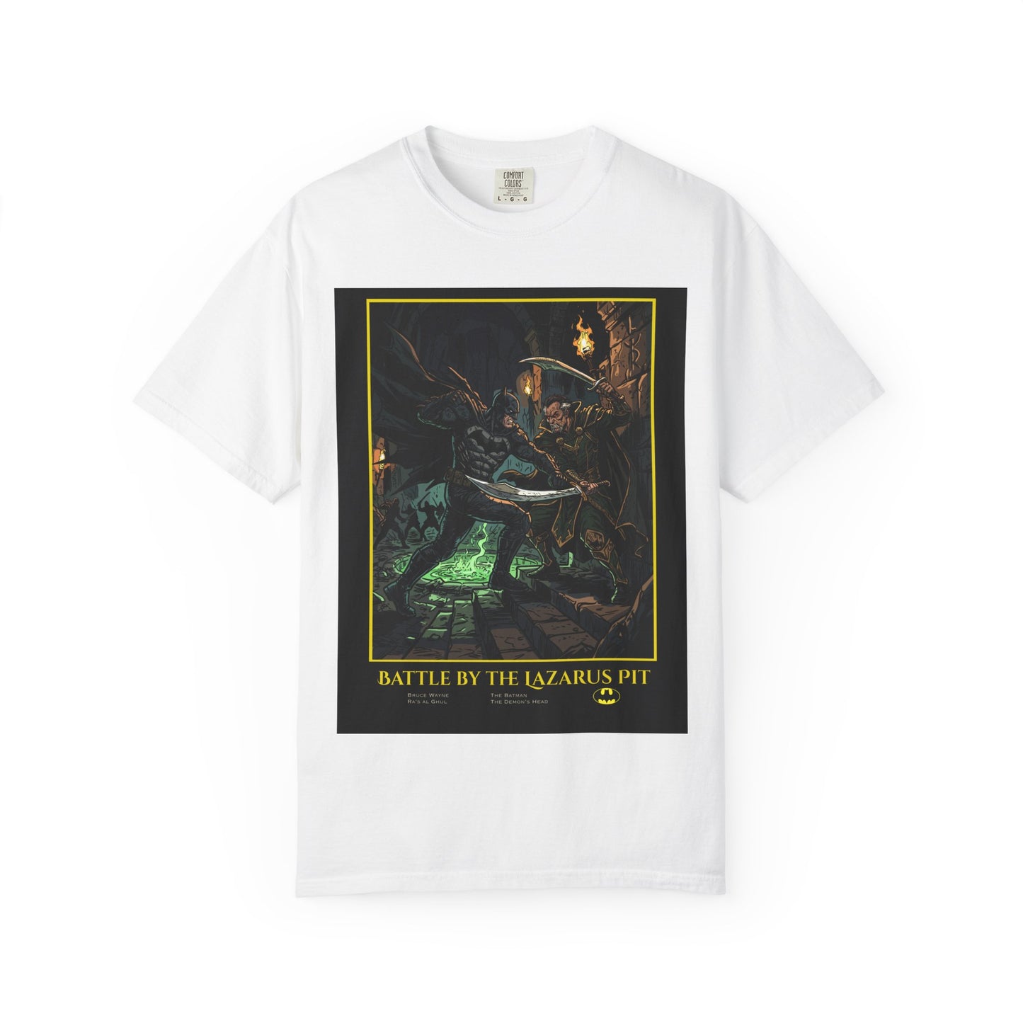 Batman “Battle by the Lazarus Pit” Graphic Tee