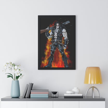 The Main Man Bounty Hunter - Framed Poster