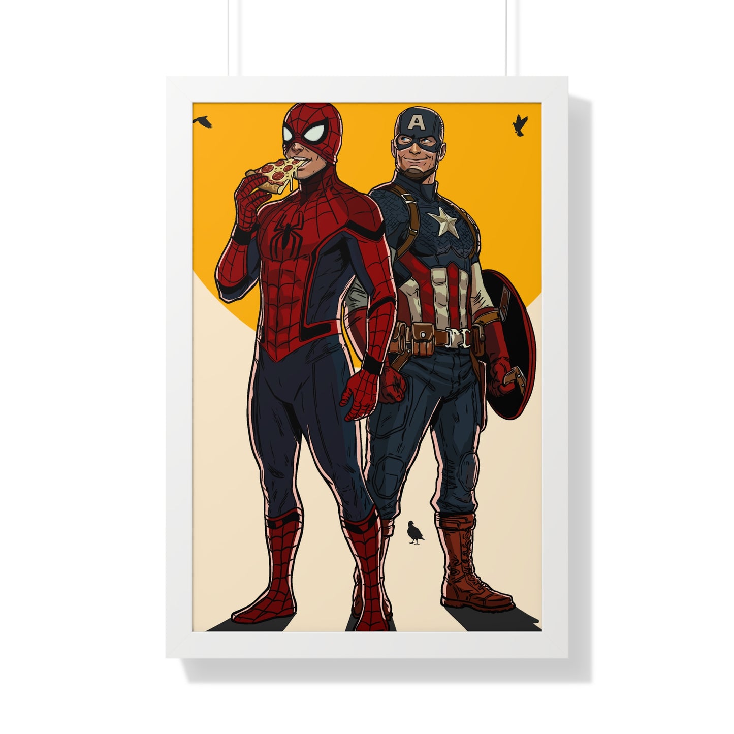 Brooklyn vs Queens - Art Print