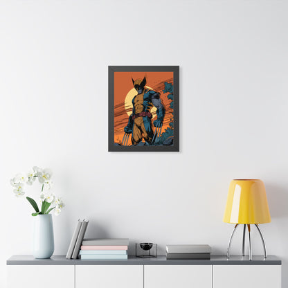 Wolverine - Dusk - Comic Art Framed Poster