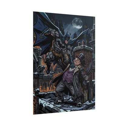 Batman vs. Penguin Rolled Poster