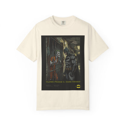 Batman vs Joker Graphic T‑Shirt — "Clown Prince V. Dark Knight" Comic Art Tee