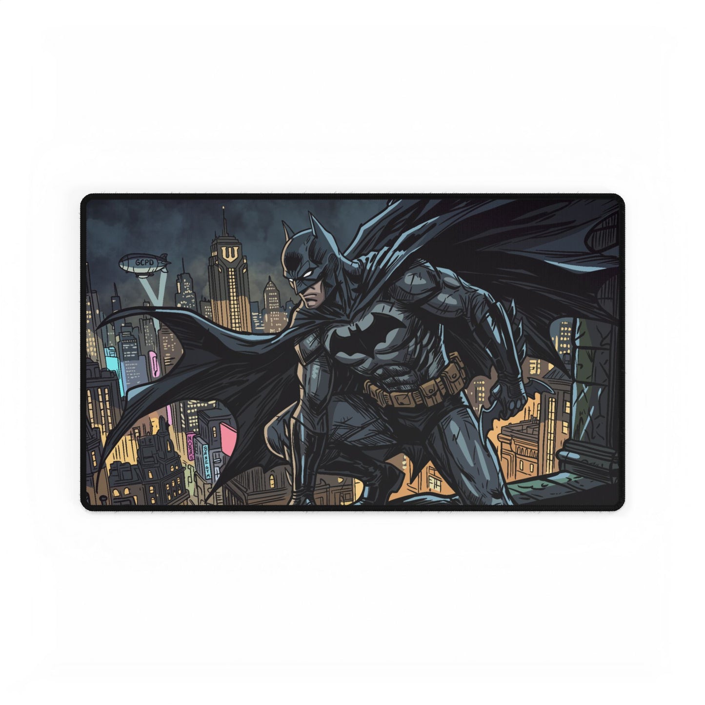 Batman Cityscape Desk Mat