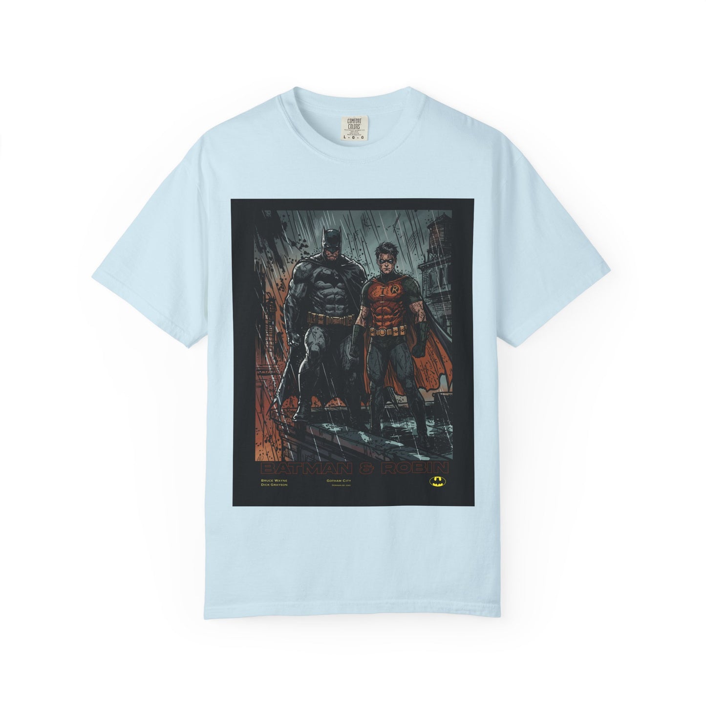 Batman & Robin Graphic T-Shirt — Dark City Comic Print