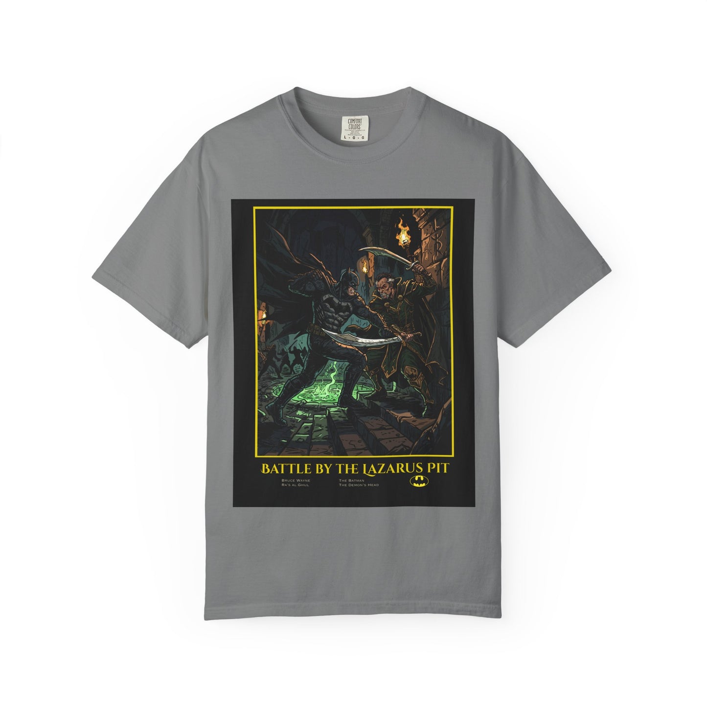 Batman “Battle by the Lazarus Pit” Graphic Tee