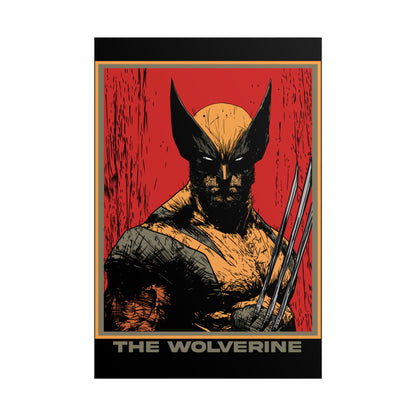 Wolverine Cinematic Rolled Poster