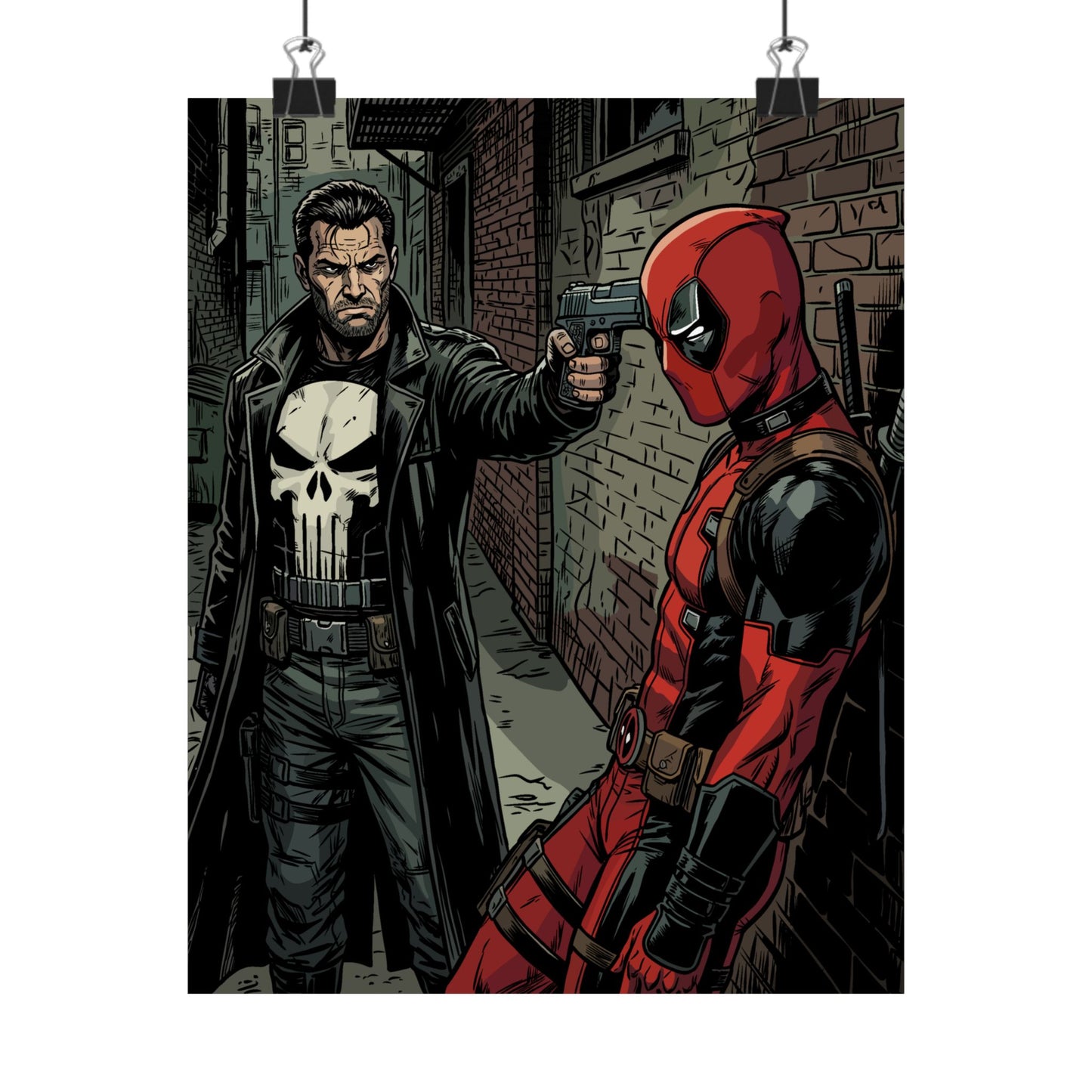 Wade vs Frank - Matte Poster