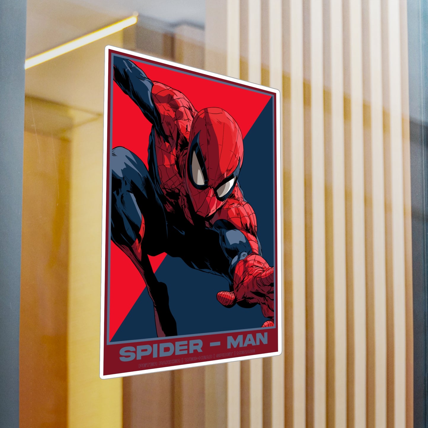 Spider‑Man Kiss‑Cut Vinyl Decal Sticker