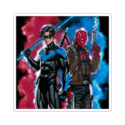 The Dynamic Vigilante Duo - Sticker