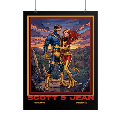 Scott and Jean Comic Art