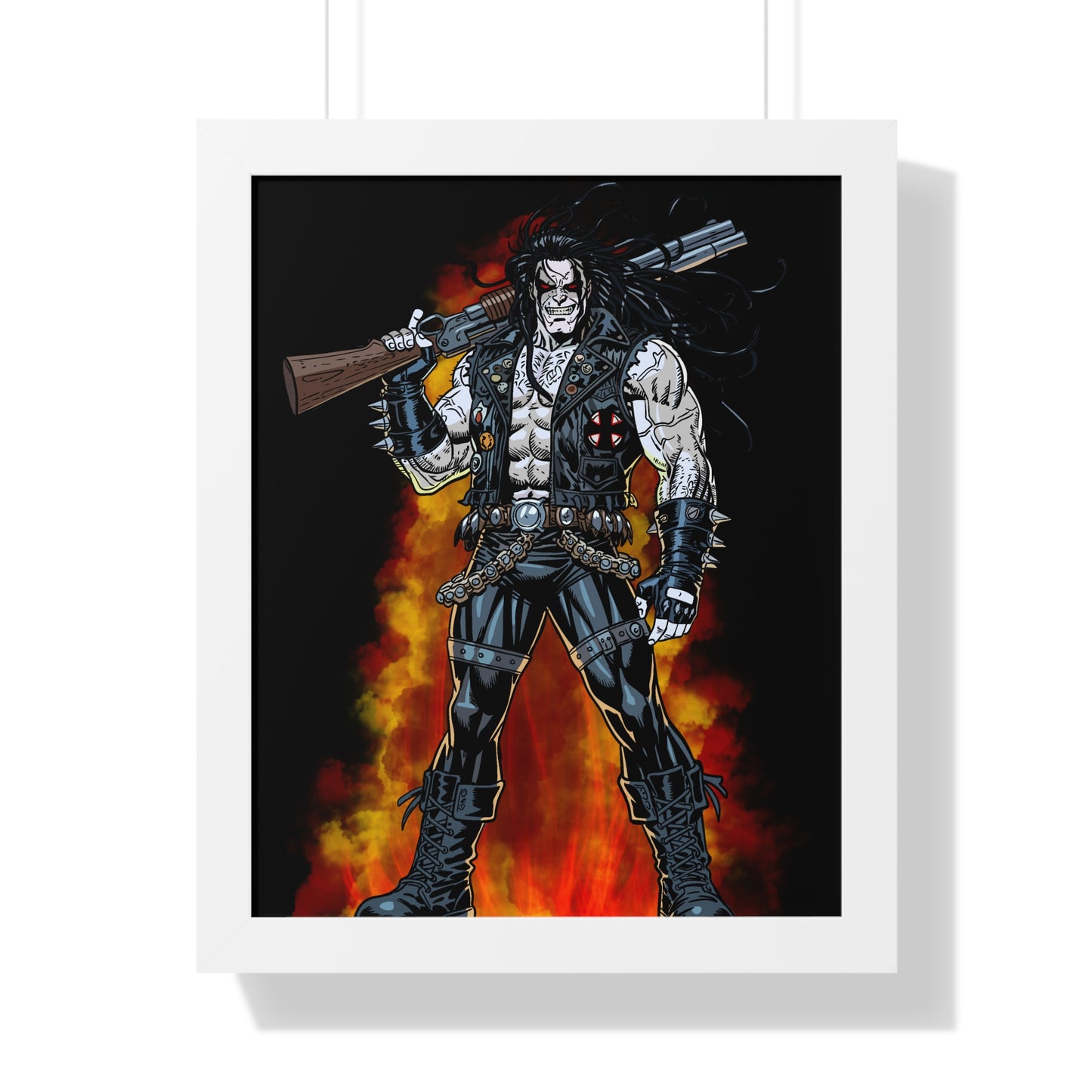 The Main Man Bounty Hunter - Framed Poster