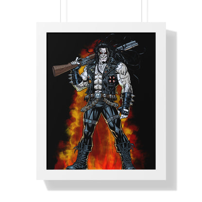 The Main Man Bounty Hunter - Framed Poster