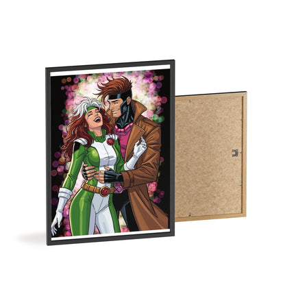 Thief & Belle - Poster with Wooden Frame