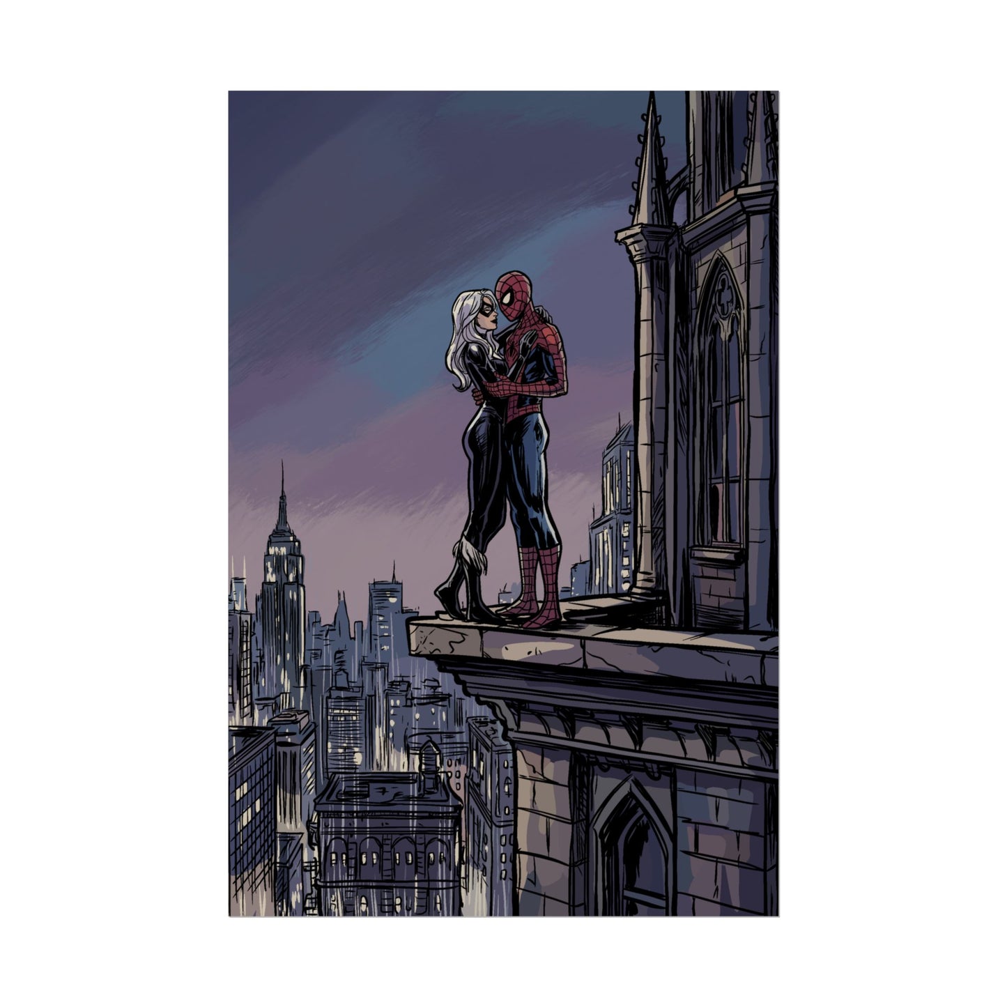 The Spider & The Cat #2 - Poster