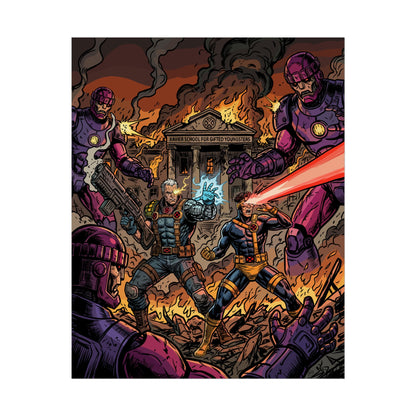 Summers vs. Sentinels - Poster