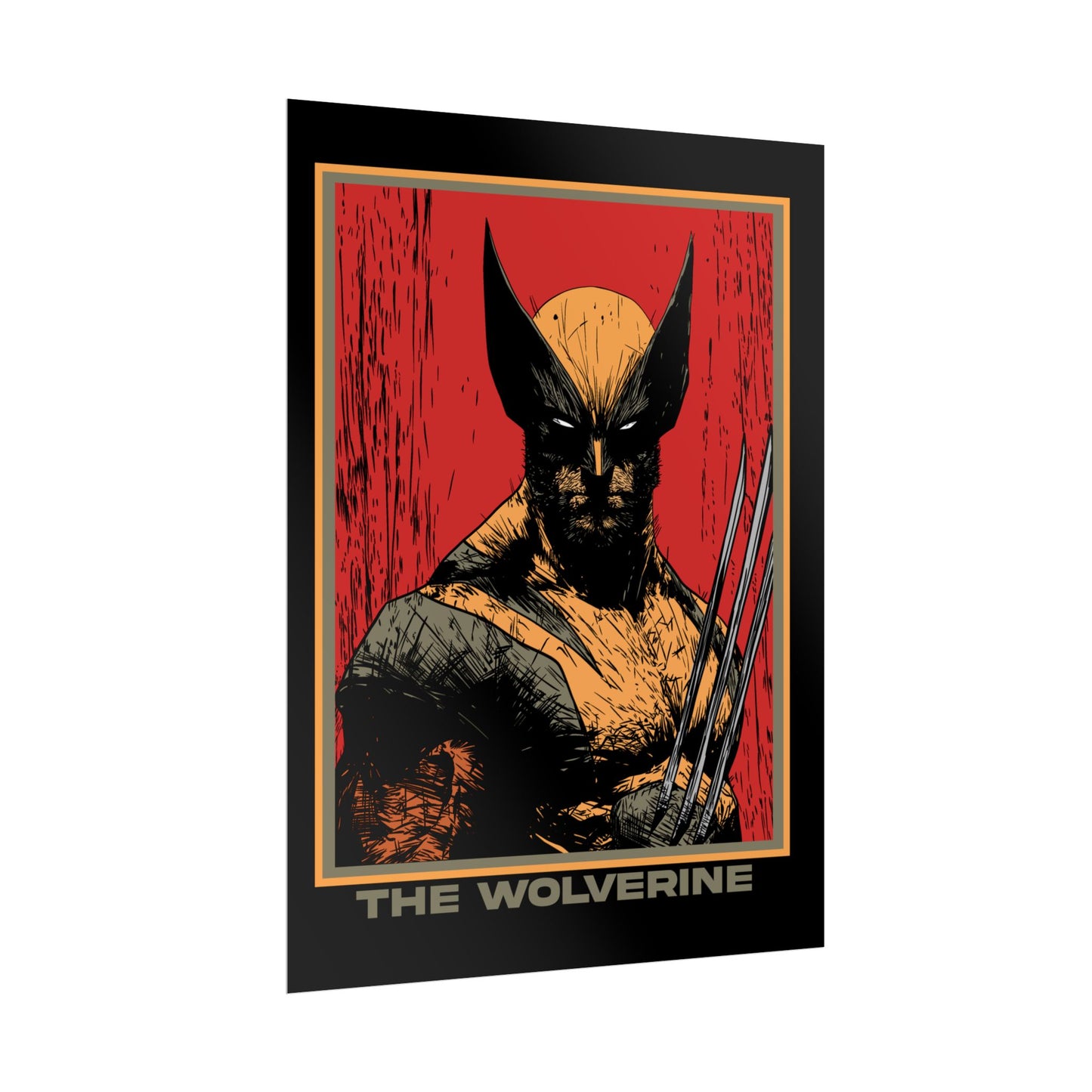 Wolverine Cinematic Rolled Poster