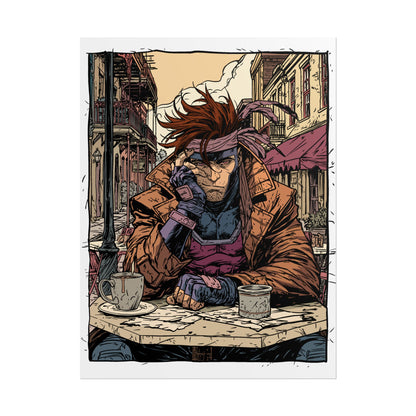 Gambit - New Orleans Cafe - Poster