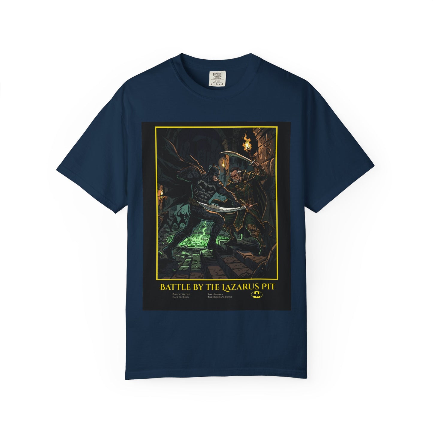 Batman “Battle by the Lazarus Pit” Graphic Tee