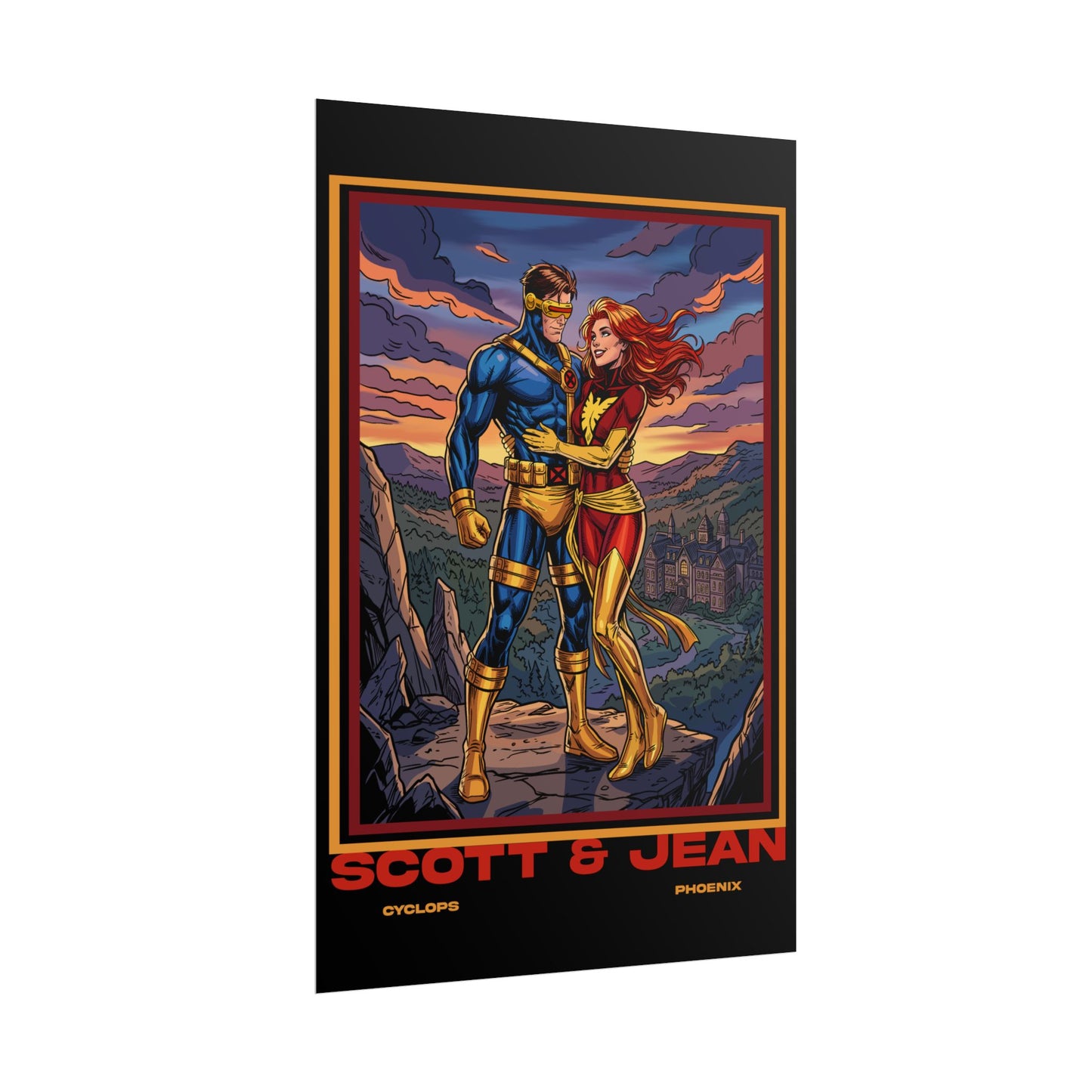 Scott and Jean Comic Art