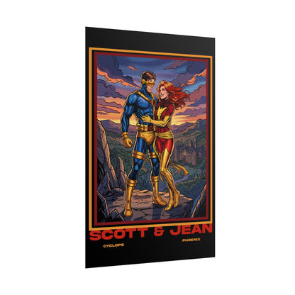 Scott and Jean Comic Art