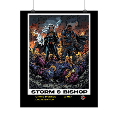 Storm & Bishop Cinematic Poster