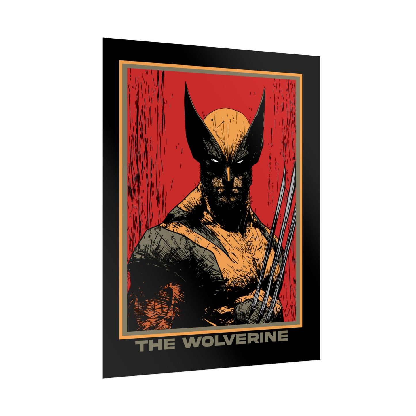 Wolverine Cinematic Rolled Poster