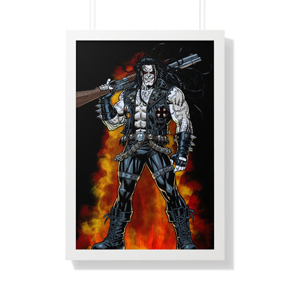 The Main Man Bounty Hunter - Framed Poster