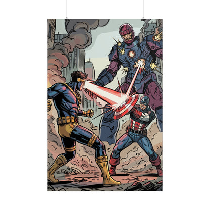 Scott & Steve Teamup - Rolled Poster