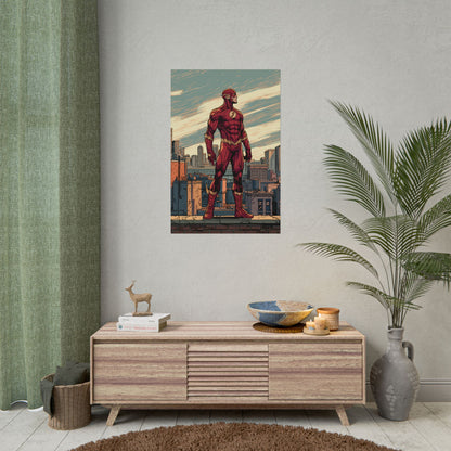 The Flash - Cityscape Poster