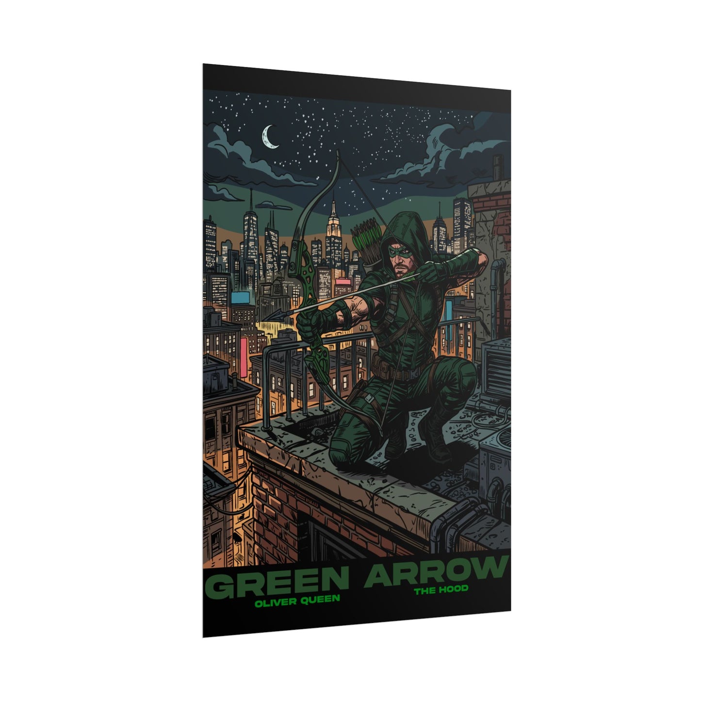 Green Arrow Cinematic Poster